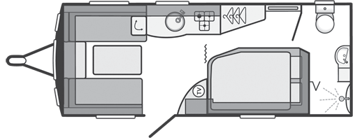 4 Berth Touring Caravan