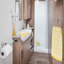 Touring Caravan Bathroom